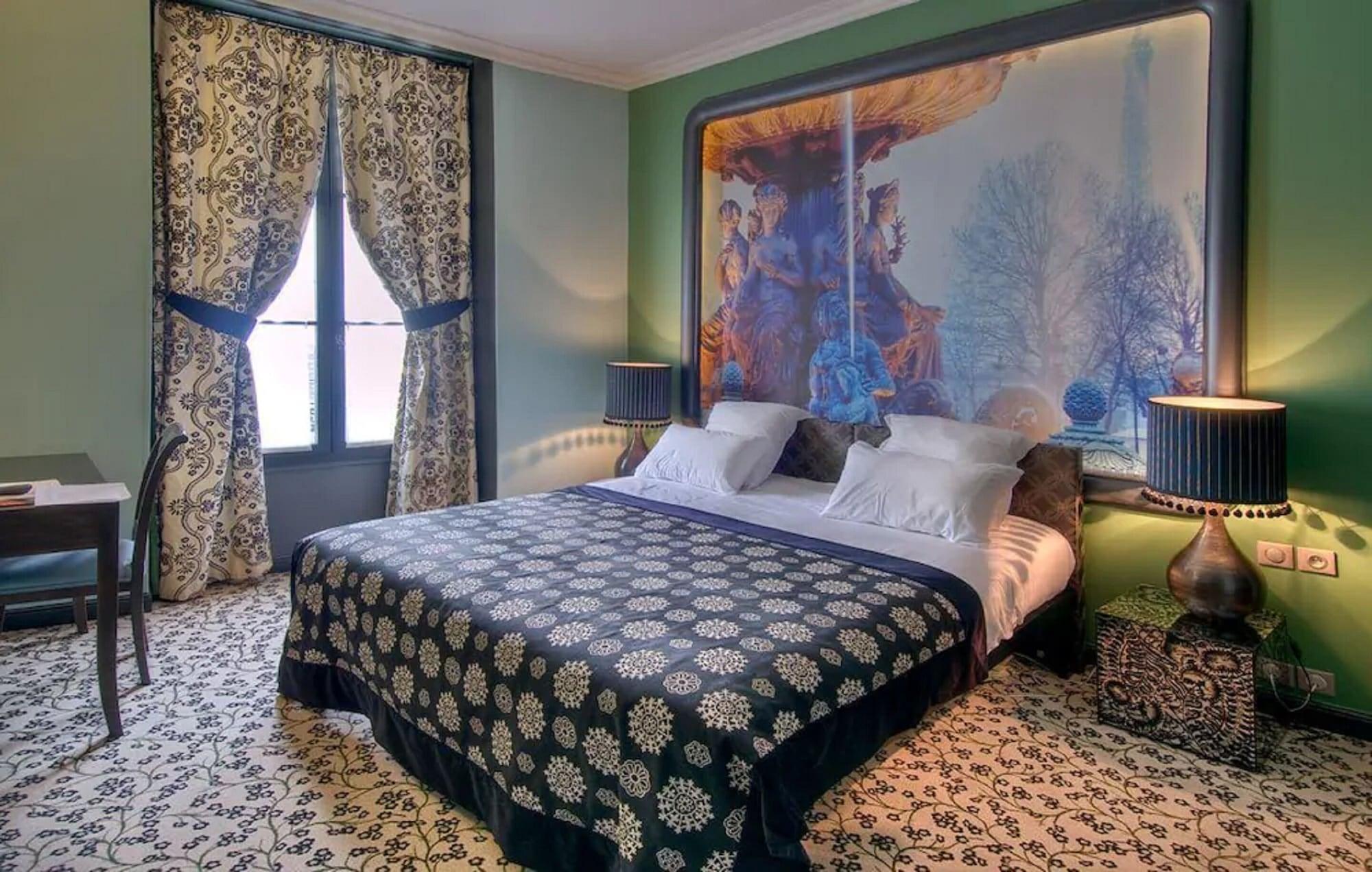 Hotel Fontaines Du Luxembourg Париж Стая снимка