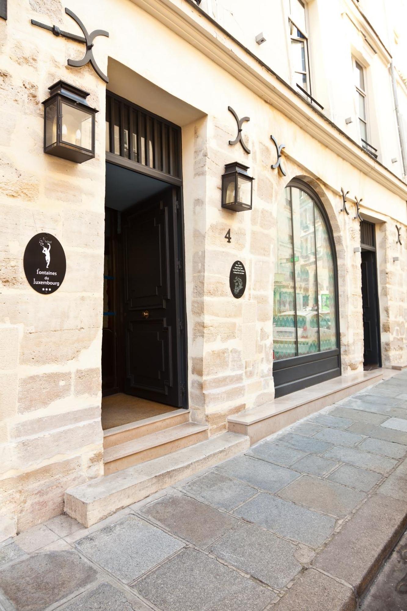 Hotel Fontaines Du Luxembourg Париж Екстериор снимка